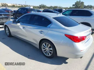 2017 Infiniti Q50 Premium with VIN JN1EV7AP2HM737039, listed as a IAAI auction lot 41637808 with 120,217 mi miles and . Bid and sale history available at DreamBid. Image 3.