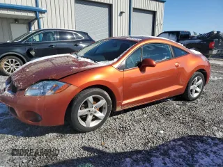 2007 Mitsubishi Eclipse GS with VIN 4A3AK24F77E032205, listed as a Copart auction lot 45710255 with 137,104 mi miles and Salvage Title. Bid and sale history available at carsss.com. Image 1.
