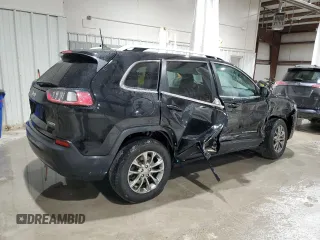 2020 Jeep Cherokee Latitude Plus with VIN 1C4PJMLB5LD545091, listed as a Copart auction lot 48066215 with 36,958 mi miles and Salvage title. Bid and sale history available at DreamBid. Image 3.