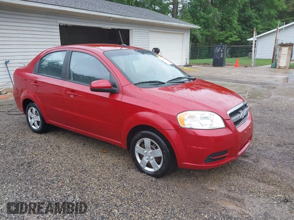 2010 Chevrolet Aveo 1LT with VIN KL1TD5DE3AB050201, listed as a IAAI auction lot 42330603 with 47,898 mi miles and . Bid and sale history available at DreamBid. Image 1.