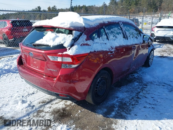 2018 Subaru Impreza with VIN 4S3GTAA66J3708302, listed as a IAAI auction lot 41376313 with 49,374 mi miles and . Bid and sale history available at DreamBid. Image 4.
