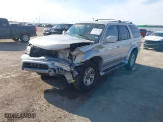 2000 Toyota 4Runner Limited with VIN JT3HN87R7Y9041812, listed as a IAAI auction lot 41322206 with 206,152 mi miles. Bid and sale history available at carsss.com. Image 2.