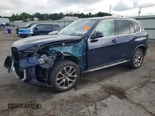 2024 BMW X5 xDrive40i with VIN 5UX23EU01R9T40367, listed as a Copart auction lot 64309545 with Not provided miles and Salvage title. Bid and sale history available at DreamBid. Image 1.