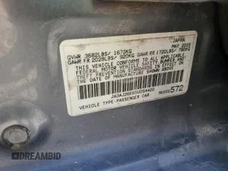 2005 Mitsubishi Lancer ES with VIN JA3AJ26E65U054420, listed as a Copart auction lot 52206935 with 187,277 mi miles and Salvage Title. Bid and sale history available at carsss.com. Image 12.