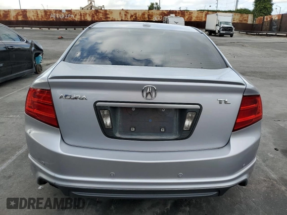 2005 Acura TL with VIN 19UUA66295A003038, listed as a Copart auction lot 53186805 with 192,533 mi miles and Clean Title. Bid and sale history available at carsss.com. Image 6.