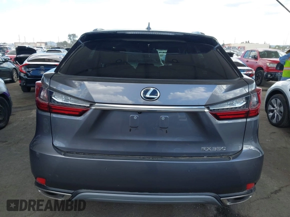 2022 Lexus RX 350 with VIN 2T2HZMAA1NC225639, listed as a IAAI auction lot 41953438 with 48,493 mi miles and . Bid and sale history available at DreamBid. Image 15.