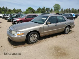 2003 Mercury Grand Marquis GS Convenience z VIN 2MEFM74WX3X619151, wystawiony jako Copart lot #55512335 z przebiegiem 101 627 mil mil oraz Szkoda całkowita • Salvage title. Historia ofert i sprzedaży dostępna na DreamBid. Obrazek 1.