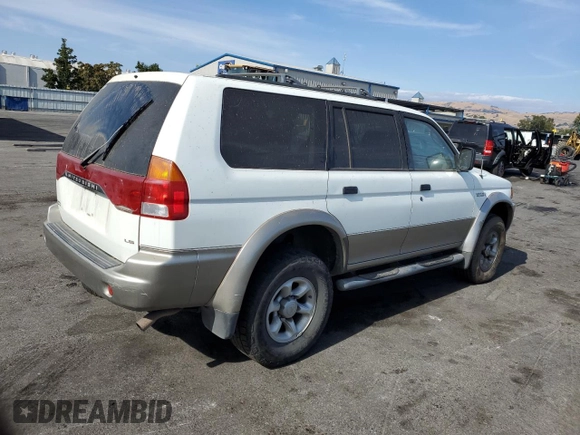 1998 Mitsubishi Montero z VIN JA4LS31P1WP029117, wystawiony jako Copart lot #72069334 z przebiegiem 172 069 mil mil oraz Szkody całkowita. Historia ofert i sprzedaży dostępna na DreamBid. Obrazek 3.