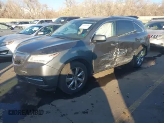 2016 Acura MDX w/Advance with VIN 5FRYD4H91GB016008, listed as a IAAI auction lot 41422436 with 1 mi miles. Bid and sale history available at carsss.com. Image 16.