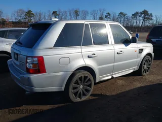 2006 Land Rover Range Rover Sport SC with VIN SALSH23406A922260, listed as a IAAI auction lot 41655174 with 999,999 mi miles. Bid and sale history available at carsss.com. Image 4.