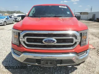 2021 Ford F-150 XL with VIN 1FTFW1E52MKE23546, listed as a Copart auction lot 50287065 with 33,107 mi miles and Salvage title. Bid and sale history available at DreamBid. Image 5.