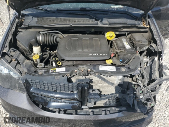 2015 Dodge Grand Caravan SE with VIN 2C4RDGBG4FR524264, listed as a Copart auction lot 48735555 with 81,434 mi miles and Salvage Title. Bid and sale history available at DreamBid. Image 14.