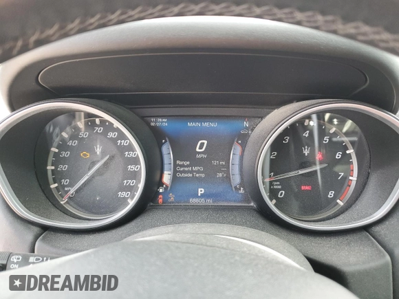 2017 Maserati Levante S with VIN ZN661YUS4HX225959, listed as a Copart auction lot 44371894 with 68,605 mi miles. Bid and sale history available at carsss.com. Image 9.