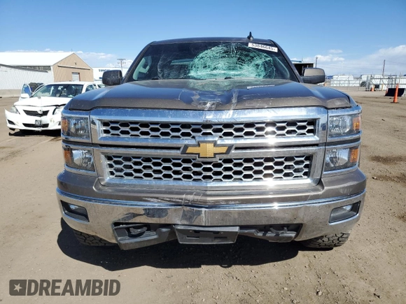 2015 Chevrolet Silverado 1500 LT with VIN 1GCVKREC0FZ294804, listed as a Copart auction lot 53846645 with 84,216 mi miles and Salvage Title. Bid and sale history available at DreamBid. Image 5.