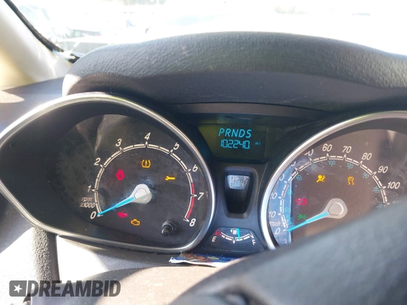 2019 Ford Fiesta SE with VIN 3FADP4EJ9KM123940, listed as a IAAI auction lot 40980644 with 102,240 mi miles. Bid and sale history available at carsss.com. Image 15.