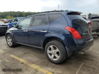 2003 Nissan Murano SL with VIN JN8AZ08T03W113641, listed as a Copart auction lot 71799404 with 98,383 mi miles and Salvage Title. Bid and sale history available at carsss.com. Image 2.