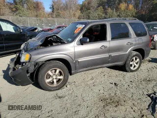 2005 Mazda Tribute LX with VIN 4F2YZ94105KM39095, listed as a Copart auction lot 78457764 with Not Provided miles and Salvage Title. Bid and sale history available at carsss.com. Image 1.