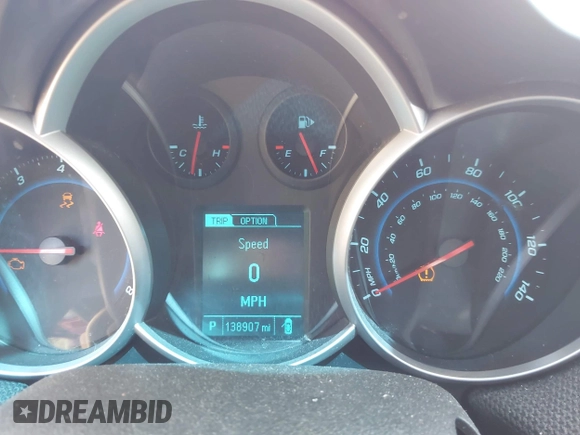 2013 Chevrolet Cruze 1LT with VIN 1G1PC5SB9D7134884, listed as a IAAI auction lot 42209709 with 138,907 mi miles and . Bid and sale history available at DreamBid. Image 7.