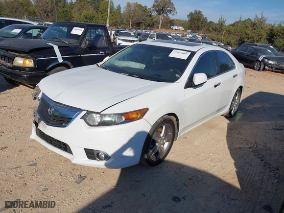 2012 Acura TSX with VIN JH4CU2F47CC027625, listed as a IAAI auction lot 37977097 with 133158 miles. Bid and sale history available at carsss.com. Image 2.