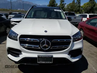 2021 Mercedes-Benz GLS 580 with VIN 4JGFF8GE8MA408511, listed as a Copart auction lot 53691404 with 27,414 mi miles and Salvage Title. Bid and sale history available at DreamBid. Image 5.