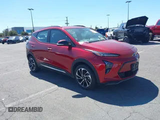 2022 Chevrolet Bolt EUV Premier with VIN 1G1FZ6S01N4110743, listed as a IAAI auction lot 41739888 with 4,307 mi miles. Bid and sale history available at carsss.com. Image 1.