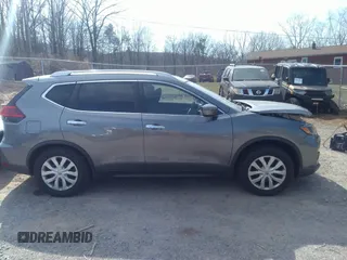 2017 Nissan Rogue SV with VIN KNMAT2MV9HP569896, listed as a IAAI auction lot 41734484 with 232,629 mi miles. Bid and sale history available at carsss.com. Image 13.