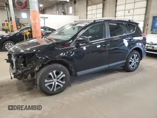 2017 Toyota RAV4 LE with VIN 2T3BFREV2HW645658, listed as a Copart auction lot 53938825 with 80,372 mi miles and Salvage Title. Bid and sale history available at carsss.com. Image 1.