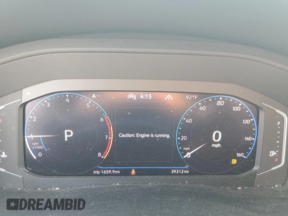 2021 Volkswagen Atlas SEL Premium с VIN 1V2TE2CA8MC231844, выставлен на аукционе Copart как лот 60800525 с пробегом 39 312 миль миль и Списание • Salvage title. История ставок и продаж доступна на DreamBid. Изображение 9.