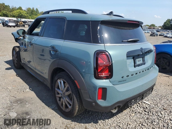 2024 MINI Countryman John Cooper Works with VIN WMZ33BS05R3S31419, listed as a Copart auction lot 71028224 with 1,657 mi miles and Salvage title. Bid and sale history available at DreamBid. Image 2.