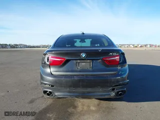 2015 BMW X6 xDrive35i with VIN 5UXKU2C50F0N77926, listed as a IAAI auction lot 41681268 with 136,118 mi miles. Bid and sale history available at carsss.com. Image 16.