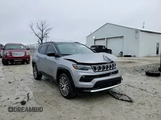 2023 Jeep Compass Limited with VIN 3C4NJDCN3PT508543, listed as a Copart auction lot 81817124 with 14,518 mi miles and Salvage Title. Bid and sale history available at carsss.com. Image 12.