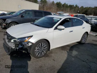 2023 Nissan Altima SV z VIN 1N4BL4DV0PN376861, wystawiony jako Copart lot #50233895 z przebiegiem 26 451 mil mil oraz Szkoda całkowita • Salvage title. Historia ofert i sprzedaży dostępna na DreamBid. Obrazek 1.