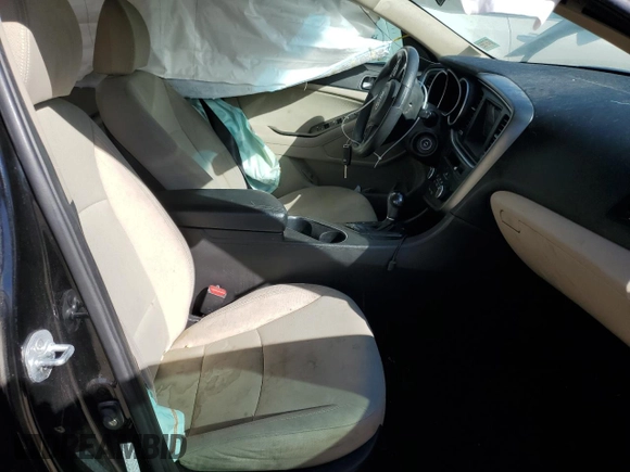 2015 Kia Optima LX with VIN KNAGM4A78F5650676, listed as a Copart auction lot 44618535 with 103,858 mi miles and Salvage Title. Bid and sale history available at carsss.com. Image 7.