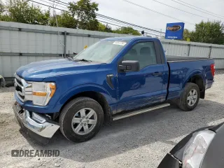 2022 Ford F-150 XL with VIN 1FTMF1C56NKD01221, listed as a Copart auction lot 69941234 with 14,767 mi miles and Salvage title. Bid and sale history available at DreamBid. Image 1.