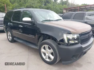 2009 Chevrolet Tahoe LTZ with VIN 1GNFC33J09R184315, listed as a IAAI auction lot 42656000 with 216,835 mi miles and . Bid and sale history available at DreamBid. Image 1.
