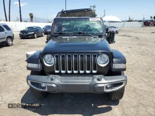 2020 Jeep Wrangler Unlimited Sahara z VIN 1C4HJXEN2LW213644, wystawiony jako Copart lot #54935355 z przebiegiem 76 268 mil mil oraz Szkoda całkowita • Salvage title. Historia ofert i sprzedaży dostępna na DreamBid. Obrazek 5.