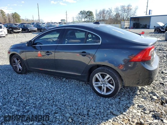 2014 Volvo S60 T5 with VIN YV1612FSXE1290142, listed as a Copart auction lot 85315824 with 111,492 mi miles and Salvage Title. Bid and sale history available at carsss.com. Image 2.