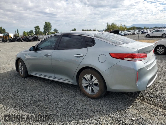 2017 Kia Optima Hybrid with VIN KNAGT4LE7H5011318, listed as a Copart auction lot 67912614 with 138,359 mi miles and Salvage Title. Bid and sale history available at carsss.com. Image 2.