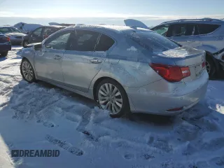 2014 Acura RLX Advance Pkg with VIN JH4KC1F98EC003695, listed as a Copart auction lot 41734995 with 271,032 mi miles and Salvage Title. Bid and sale history available at carsss.com. Image 2.
