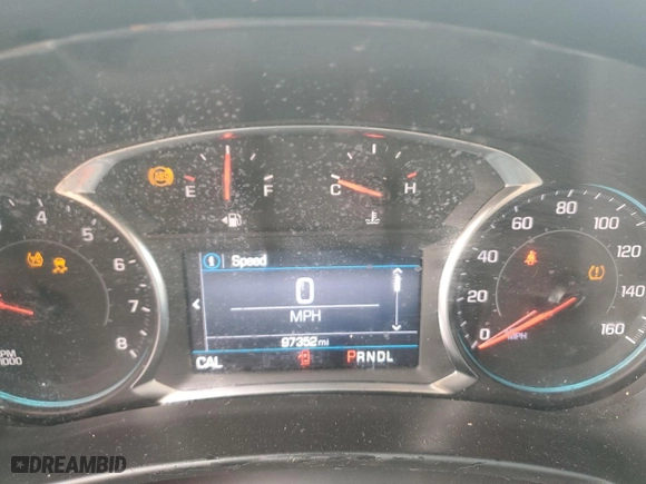 2022 Chevrolet Equinox LS with VIN 3GNAXHEV5NS206246, listed as a Copart auction lot 45884535 with 97,352 mi miles and Salvage Title. Bid and sale history available at carsss.com. Image 9.