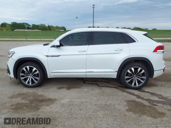 2023 Volkswagen Atlas SEL Premium R-Line z VIN 1V2FE2CA8PC221736, wystawiony jako IAAI lot #42155629 z przebiegiem 54 394 mil mil oraz . Historia ofert i sprzedaży dostępna na DreamBid. Obrazek 14.