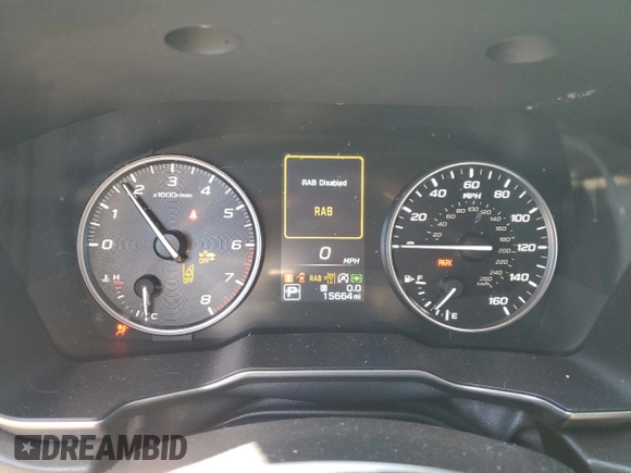 2024 Subaru Legacy Limited with VIN 4S3BWAN66R3006245, listed as a Copart auction lot 46804855 with 15,664 mi miles and Salvage title. Bid and sale history available at DreamBid. Image 9.