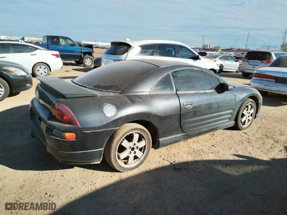 2001 Mitsubishi Eclipse GT with VIN 4A3AC84H51E140492, listed as a Copart auction lot 82534293 with 282,616 mi miles and Clean Title. Bid and sale history available at carsss.com. Image 3.