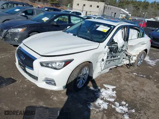 2017 Infiniti Q50 3.0t Premium with VIN JN1EV7AR8HM838443, listed as a IAAI auction lot 41440763 with 93,104 mi miles. Bid and sale history available at carsss.com. Image 16.