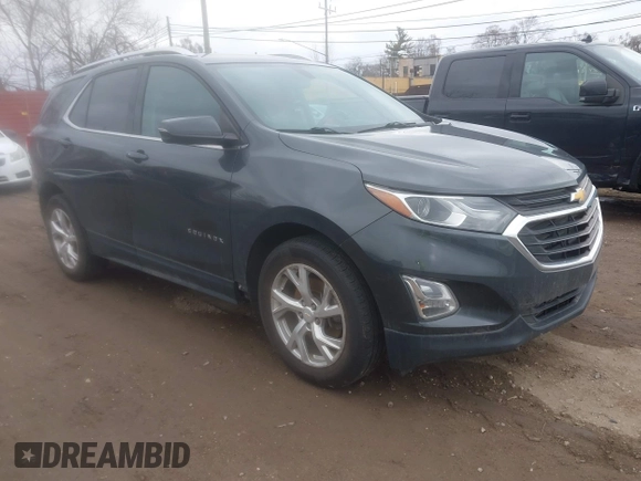 2019 Chevrolet Equinox LT with VIN 2GNAXLEX7K6141527, listed as a IAAI auction lot 41872543 with 97,992 mi miles and . Bid and sale history available at DreamBid. Image 1.