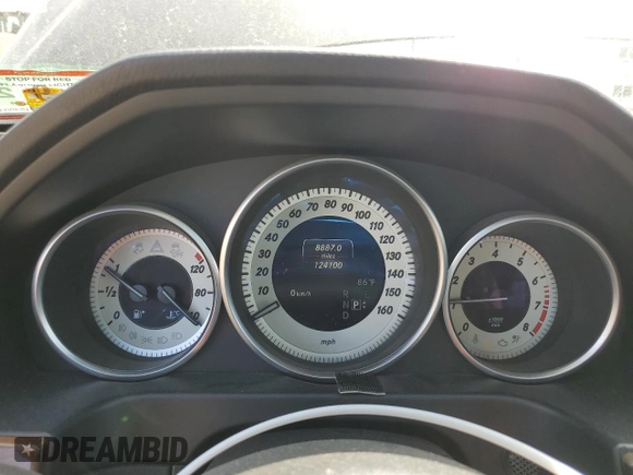 2016 Mercedes-Benz E-Class E 350 Luxury with VIN WDDHF8JB5GB196926, listed as a Copart auction lot 53534735 with 124,100 mi miles and Salvage Title. Bid and sale history available at carsss.com. Image 9.