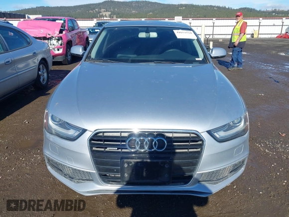 2015 Audi A4 Premium with VIN WAUBFAFL6FN036248, listed as a IAAI auction lot 41652916 with 119,154 mi miles. Bid and sale history available at carsss.com. Image 12.