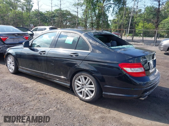 2009 Mercedes-Benz C 300 Sport with VIN WDDGF81X39R069285, listed as a IAAI auction lot 42754975 with 133,489 mi miles and . Bid and sale history available at DreamBid. Image 3.