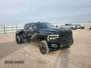 2024 Ram 3500 Laramie with VIN 3C63RRML9RG273322, listed as a Copart auction lot 80300584 with 10,026 mi miles and Salvage Title. Bid and sale history available at carsss.com. Image 11.