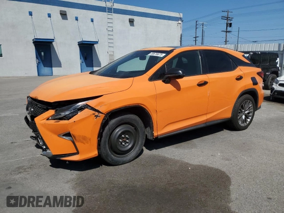 2017 Lexus RX 350 with VIN 2T2ZZMCA5HC051046, listed as a Copart auction lot 49676675 with 62,433 mi miles and Salvage title. Bid and sale history available at DreamBid. Image 1.